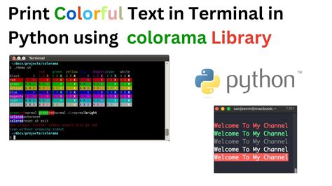 Python Tutorial: How To Use Colorama In Python